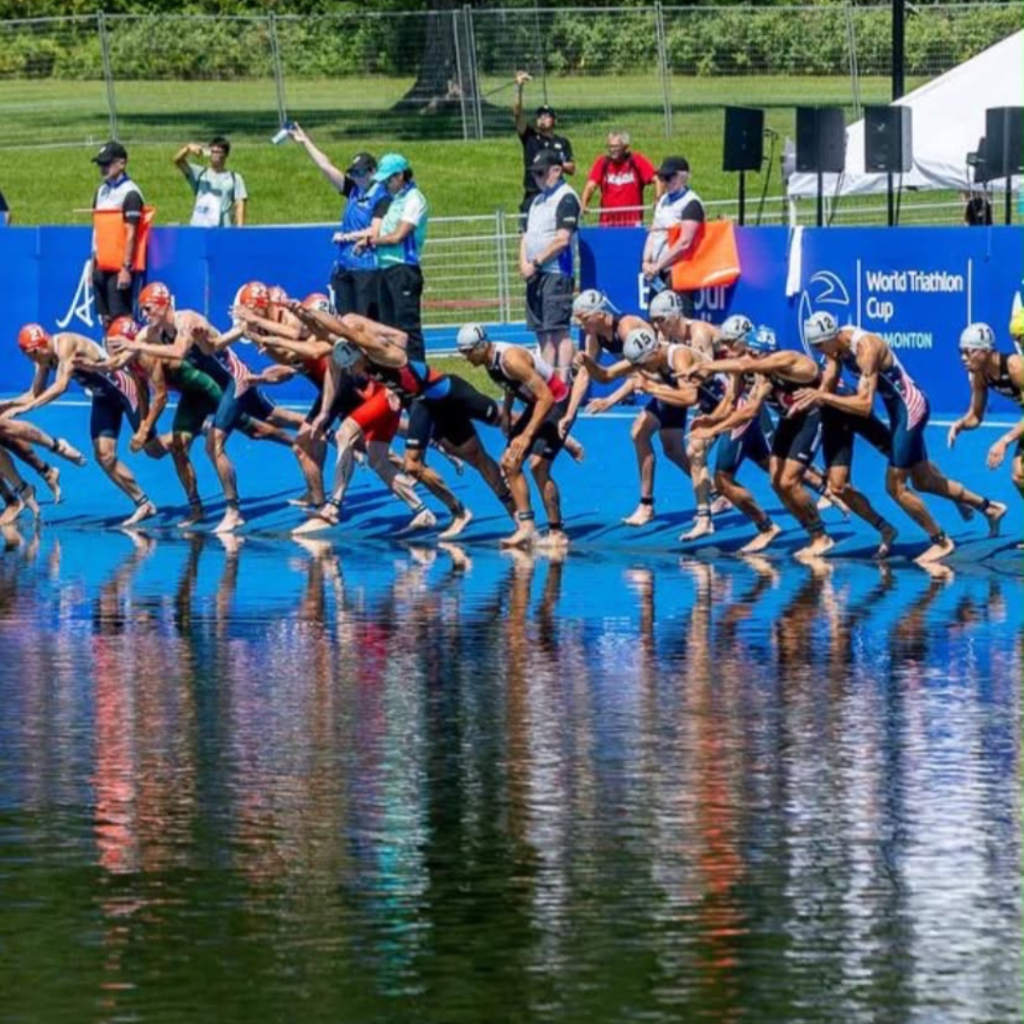World Triathlon Cup Edmonton Andree Buc